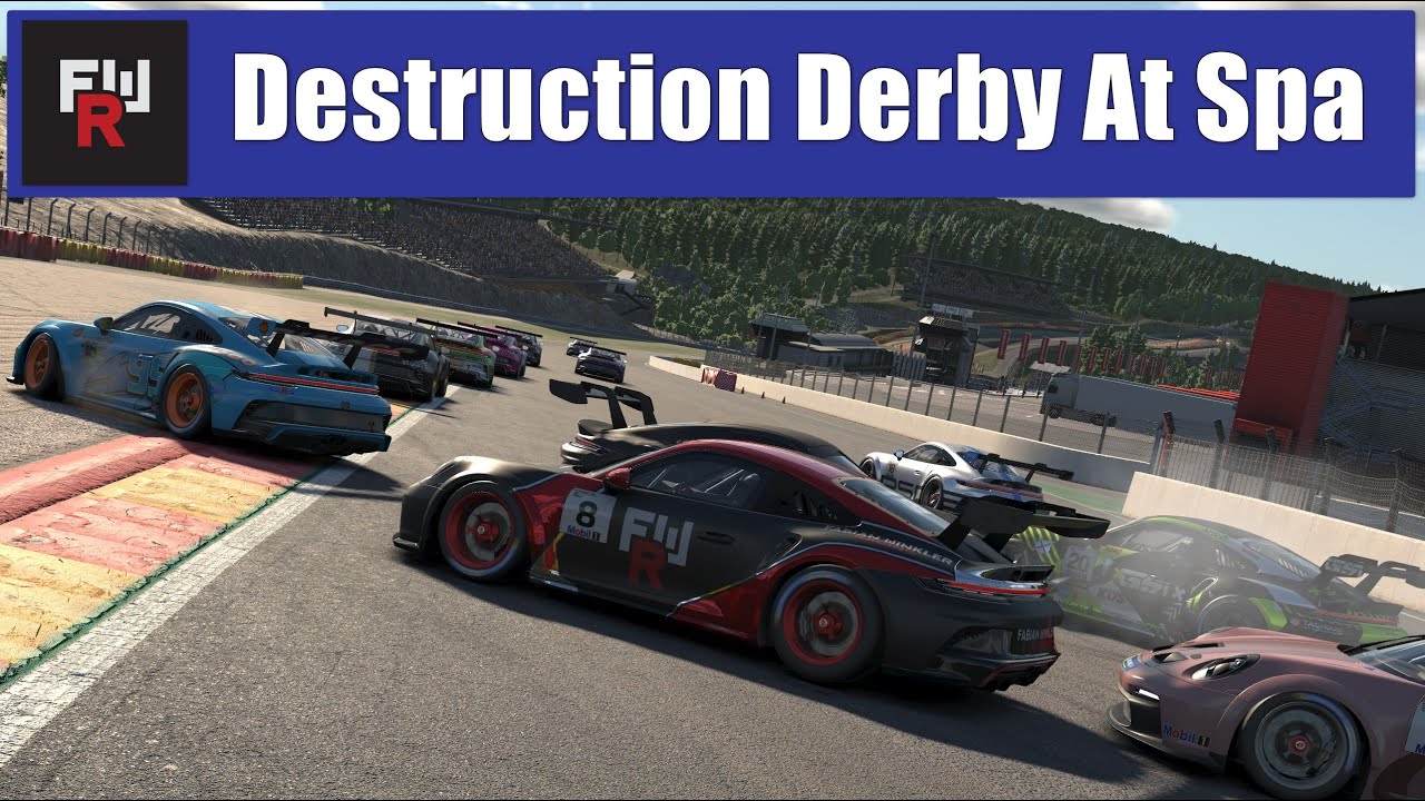 Destruction Derby At Spa | Fixed Porsche Cup Delta - Circuit de Spa-Francorchamps