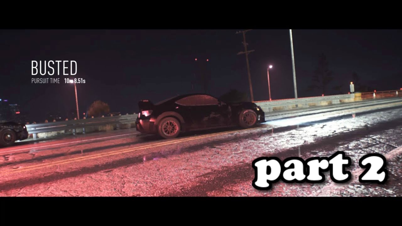 Need for Speed Gameplay Amys mission & Full Wanted cop chase (busted)