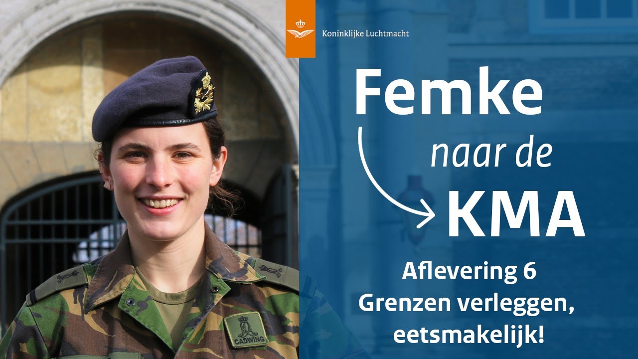 Grenzen verleggen, eetsmakelijk! | Femke naar de KMA #6