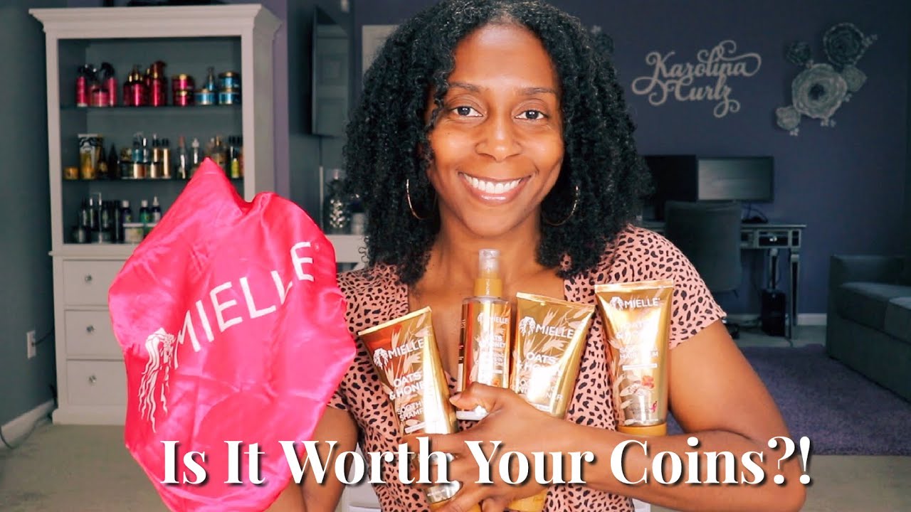 *NEW* MIELLE ORGANICS Oats and Honey Bundle for Sensitive Scalp|Review & Demo