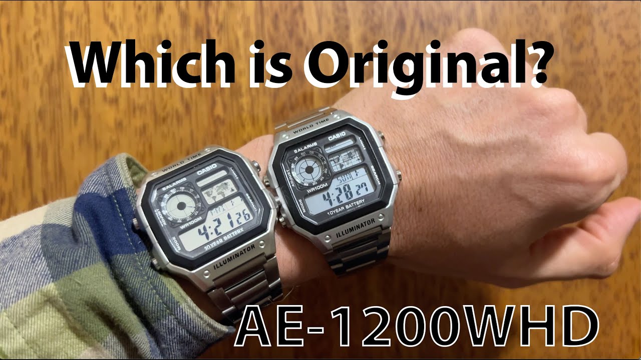 Обзор Casio AE-1200WHD: как отличить оригинал + лучшие предложения и где купить