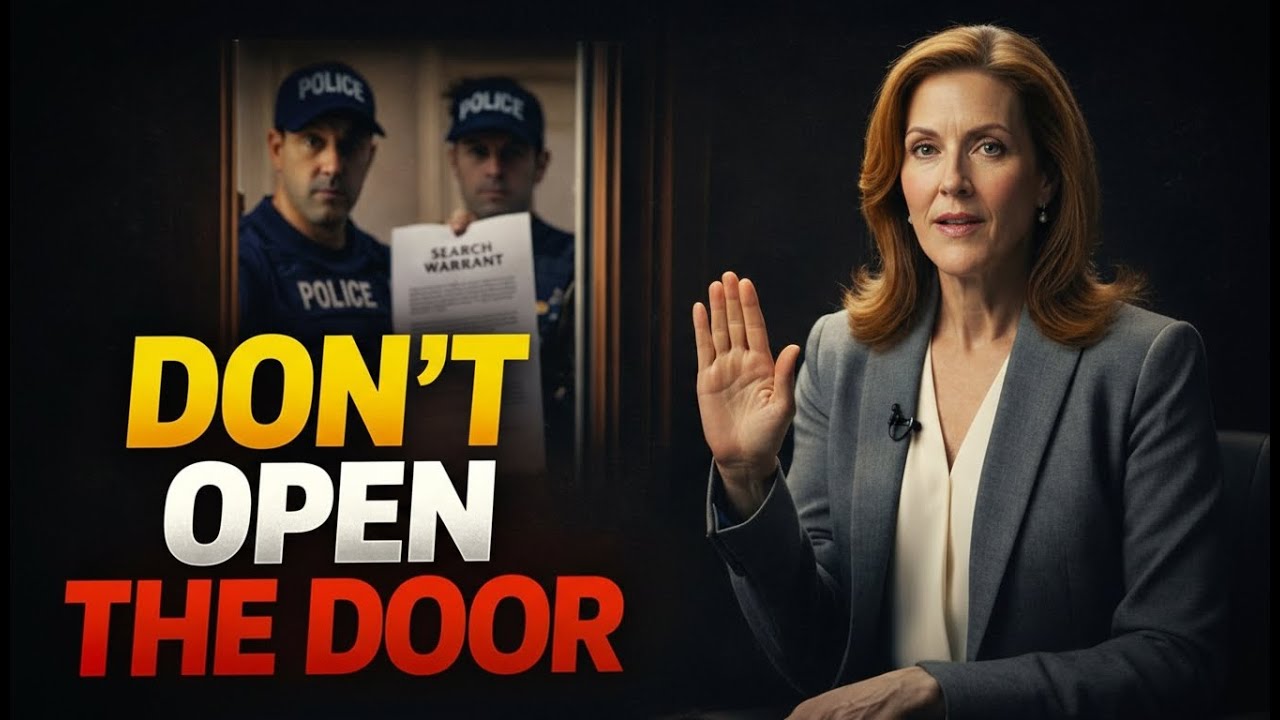 LAWYER: Never Open the Door When Police Say “We Have a Warrant” — Say THIS Instead