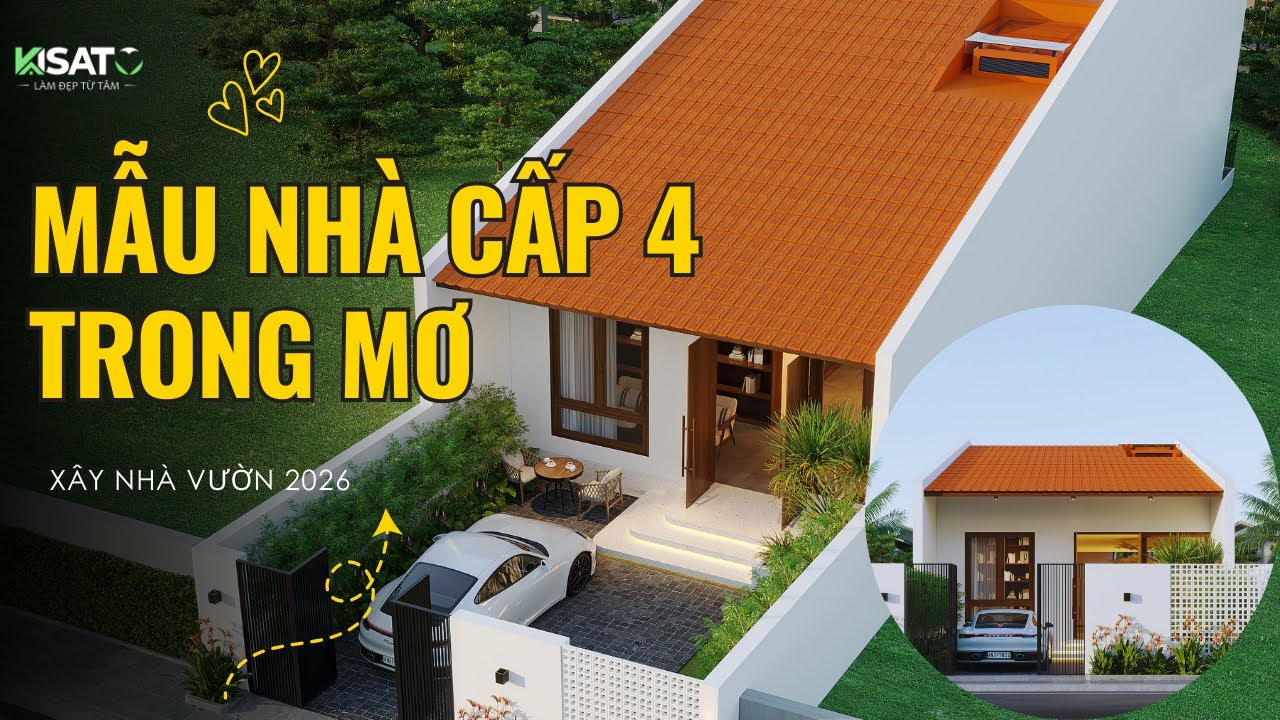 Một Ngôi Nhà Cấp 4 Truyền Thống Mang Hơi Thở Hiện Đại Giữa Chốn Quê Yên Bình