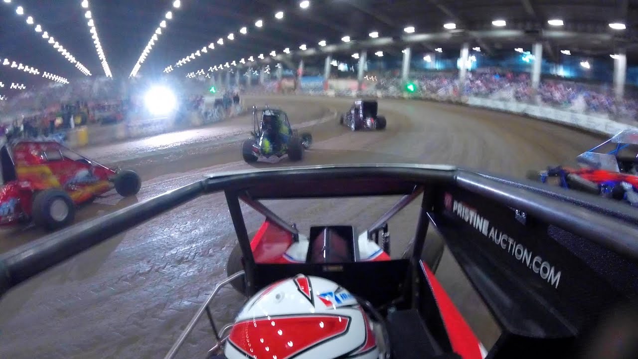 ONBOARD | Christopher Bell Lucas Oil Chili Bowl Midget Nationals January 14th, 2021