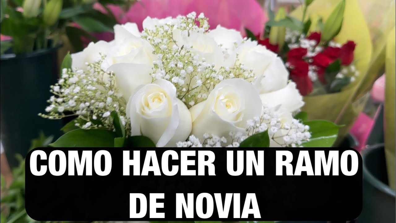 COMO HACER UN RAMO DE NOVIA 👰‍♀️