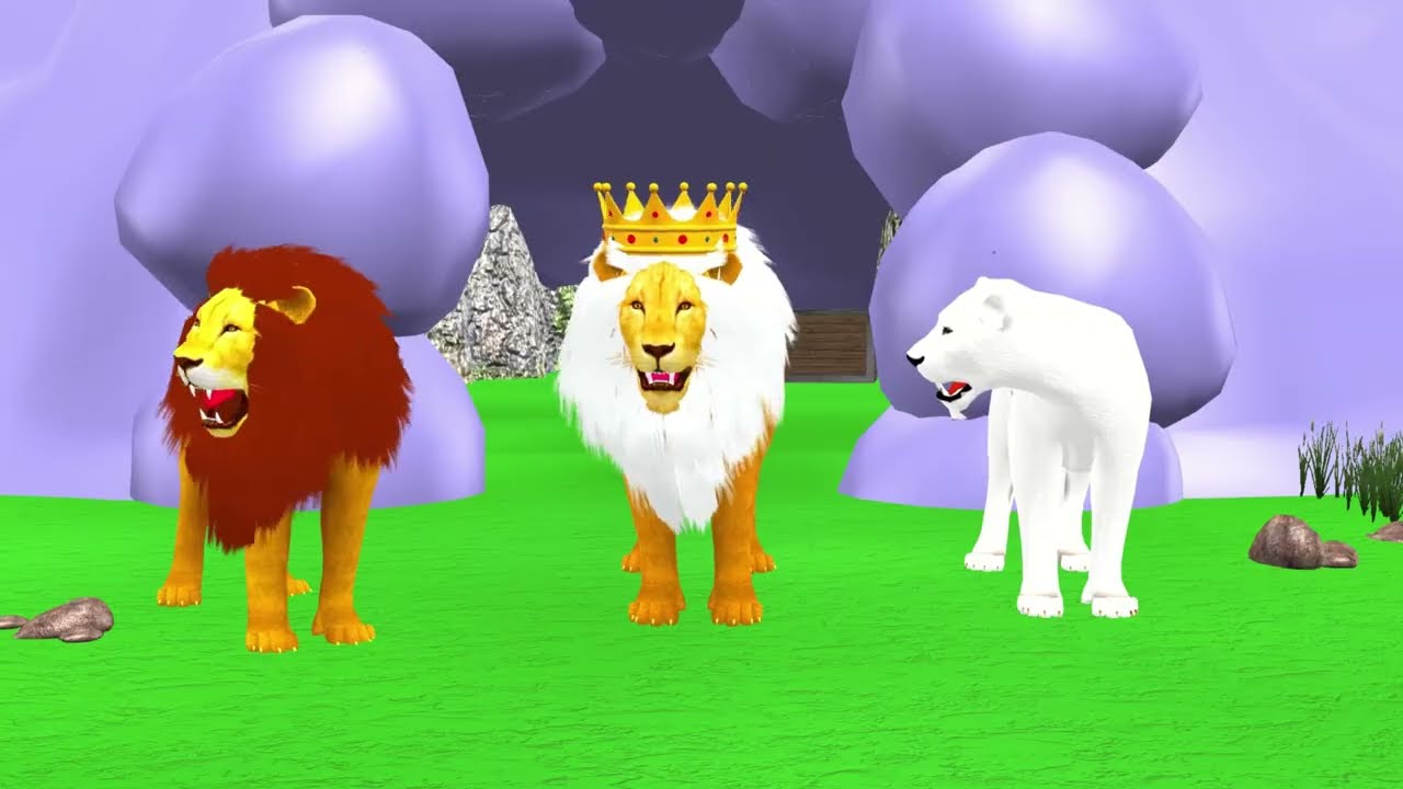 Top 03 Lion Amazing Hindi Moral Stories Collection Sher Ki Kahani - Hindi Kahaniya - Fairy Tales.
