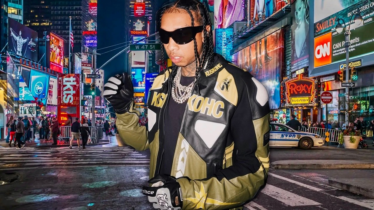 Tyga in NYC @ SNL50 Red Carpet, shopping & more