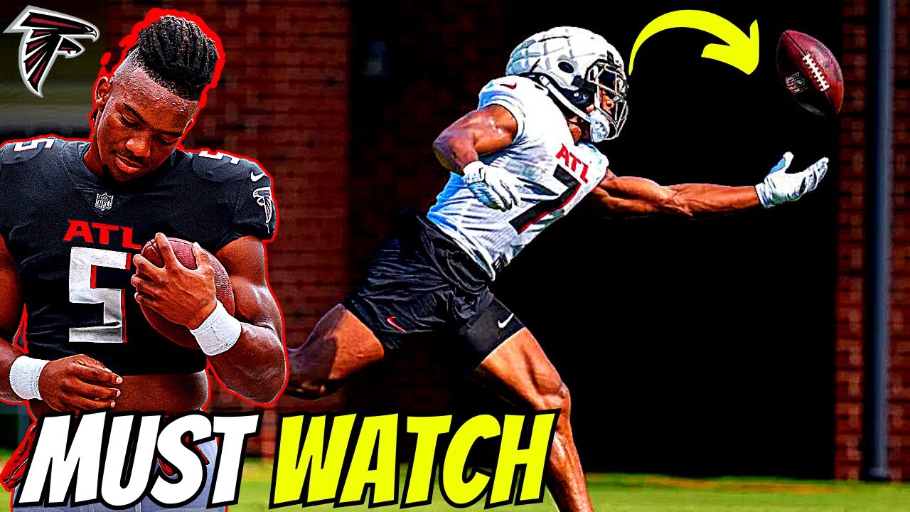 Bijan Robinson & The Atlanta Falcons Look UNSTOPPABLE At Camp... Falcons Training Camp Highlights