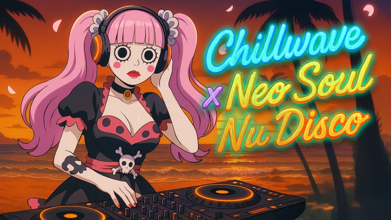 Straw Hat Groove Tribute Mix: Seaside Neon /// Nu Disco x Retro Groove x Chill Funk 🌅🌈