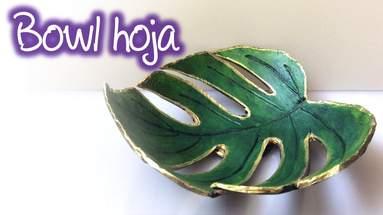 Bowl tazon con forma de hoja, Leaf bowl