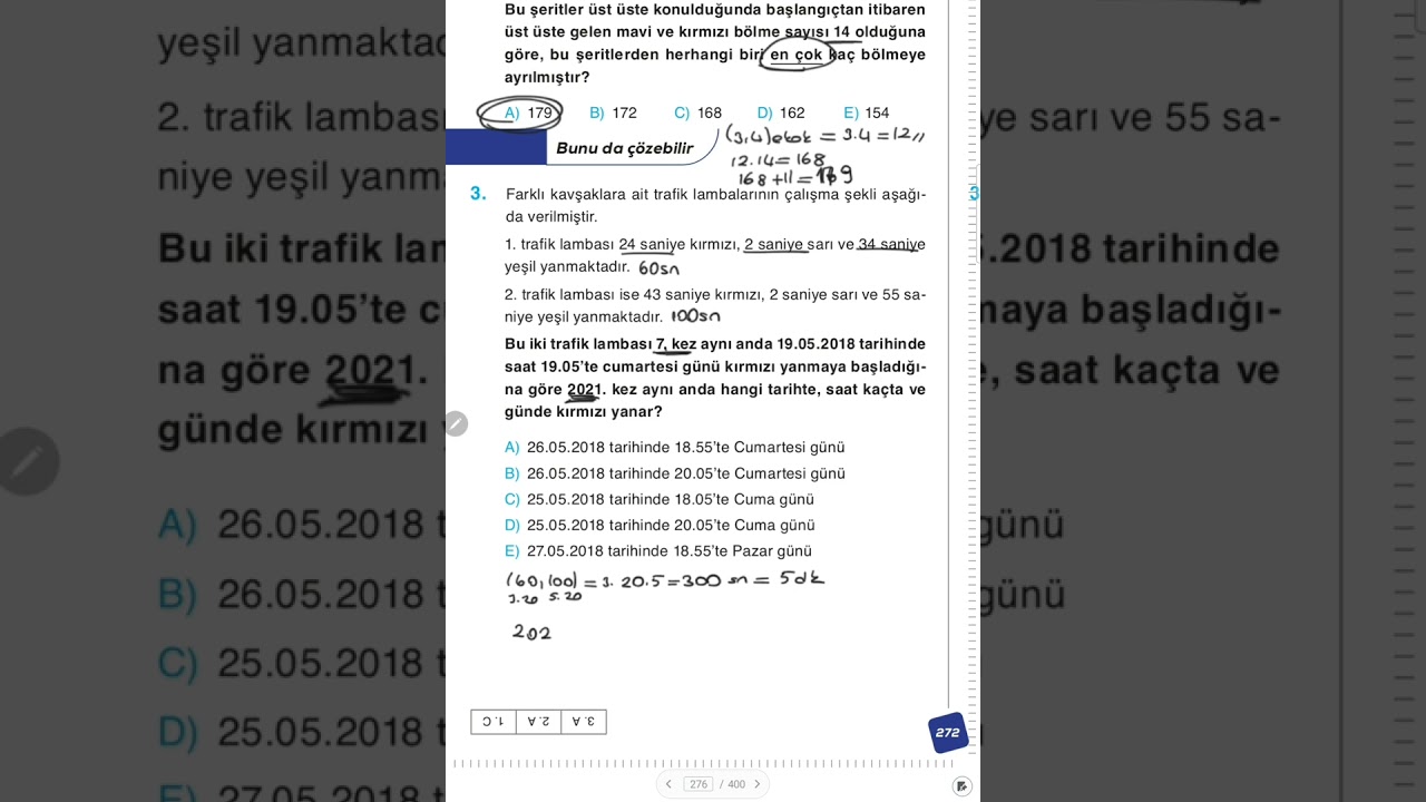 Set 433 Etkili Matematik TYT Soru Bankası Video Çözümü