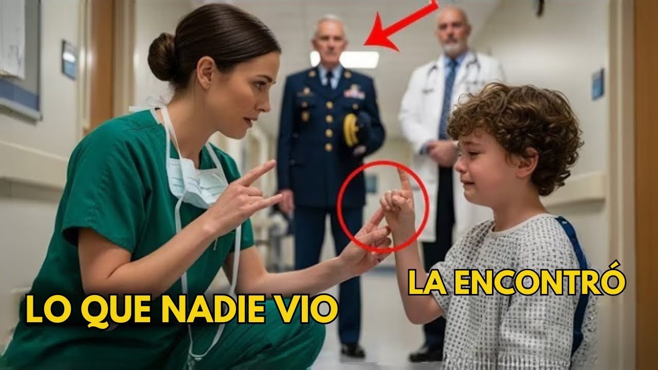 Nadie entendía al hijo del general, hasta que una joven enfermera usó señas y lo salvó.