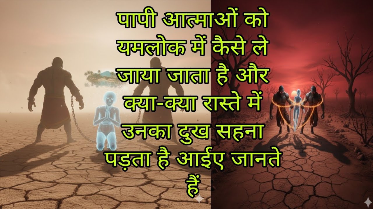 पापी आत्माएं जब यमलोक मार्ग पर जाती है तब उन्हें किस प्रकार से यातनाएं दी जाती है/ episode SFM
