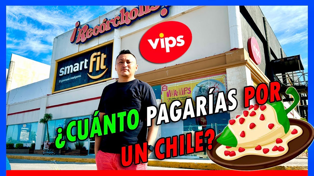 &iquest;Cuanto cuesta comer un Chile en Nogada en #vips ? 🤔🌶️