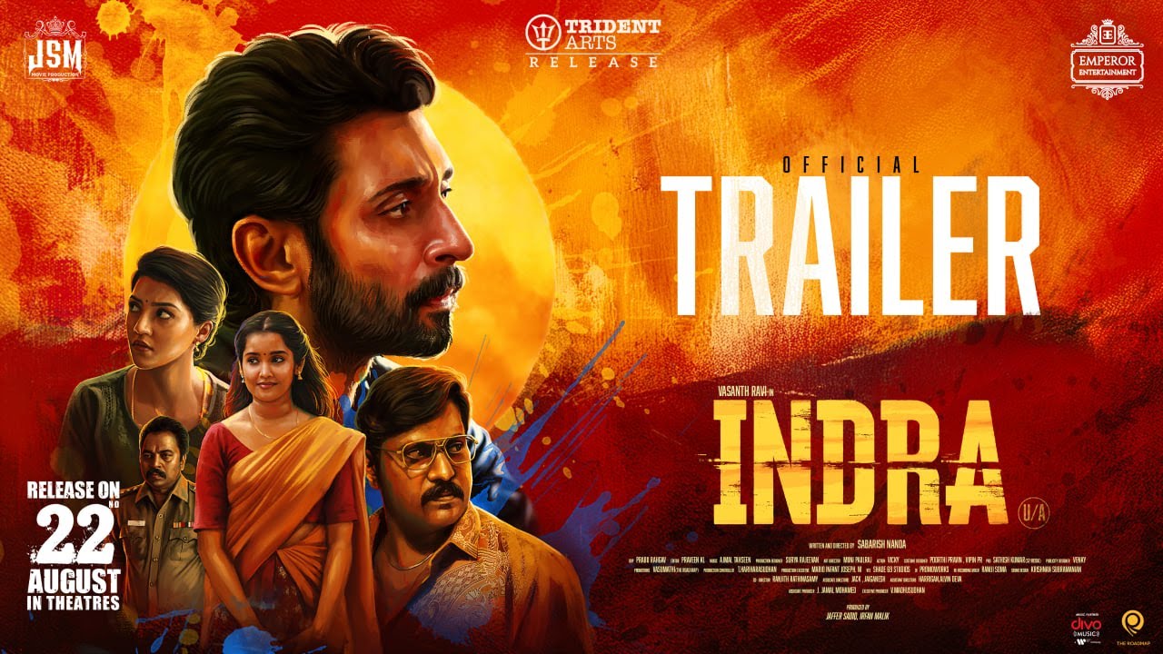 INDRA - Official Trailer | Vasanth Ravi | Sunil | Mehreen | Anikha | Kalyan | JSM & Emperor