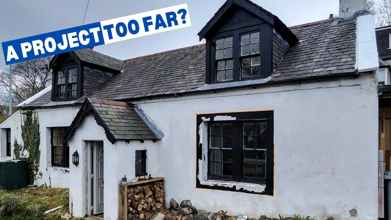 What are we thinking? Taking on the renovation of an 18th C Miners Cottage in the wilds of Scotland.