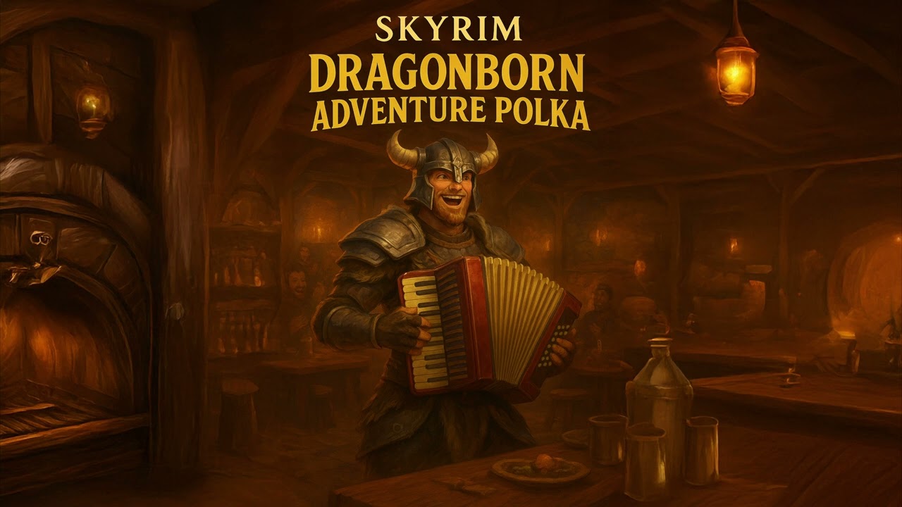 Skyrim Dragonborn Adventure Polka Remix