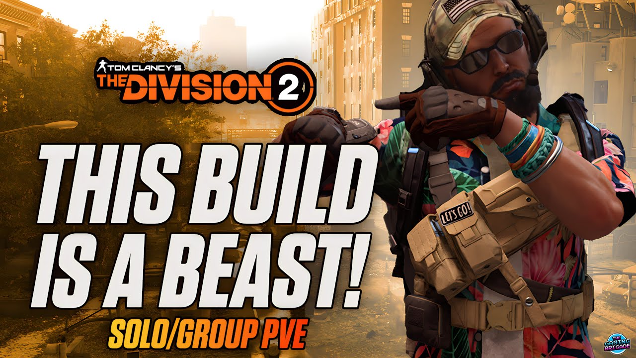 DESTROY ALL NPC! The Division 2: Solo/Group PVE Legendary Skill Build! Farming For The New DLC!