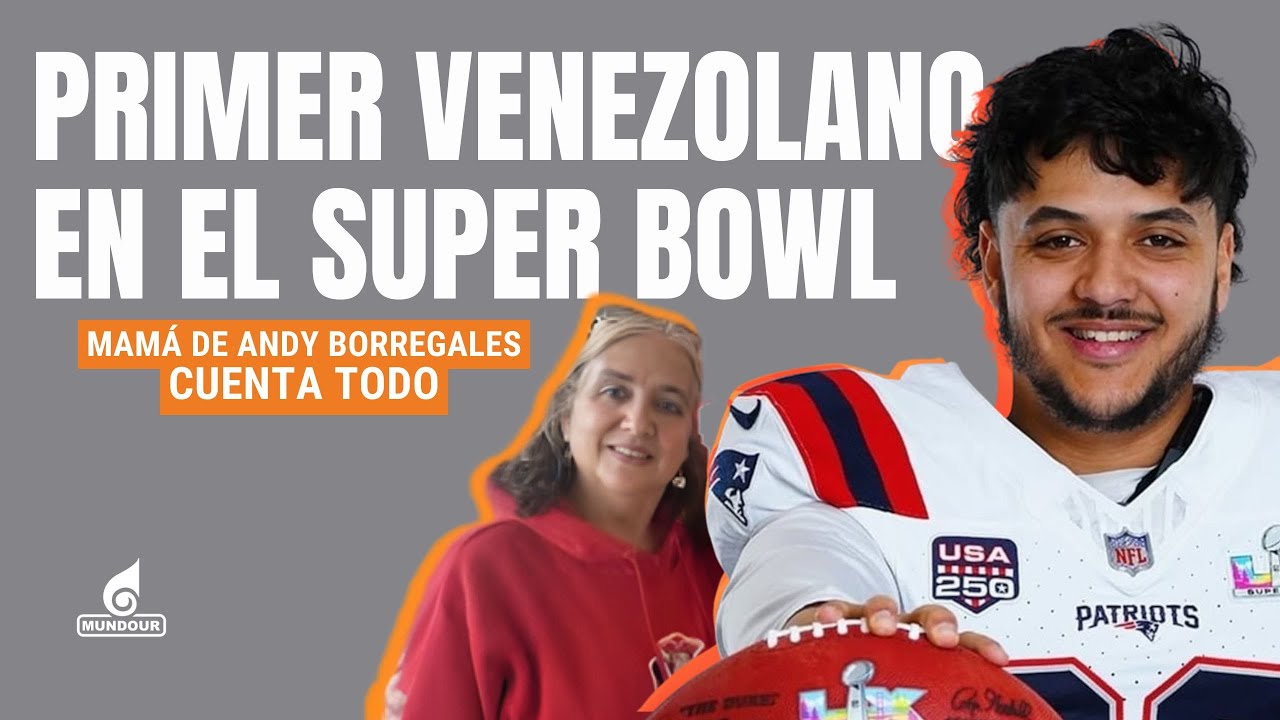 ANDY BORREGALES: el venezolano en el Super Bowl | Entrevista a su madre en Shirley Radio