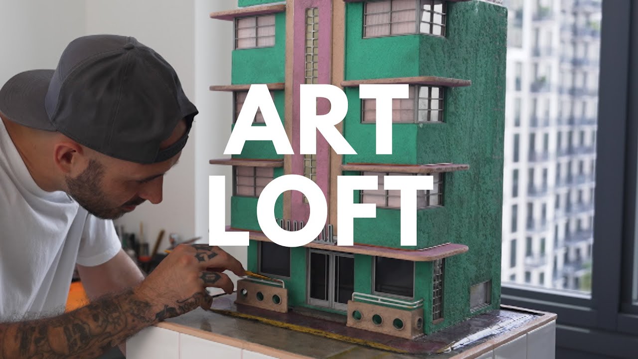 Внутри миниатюрных миров художника Франсуа Пиаченте из Майами | Art Loft