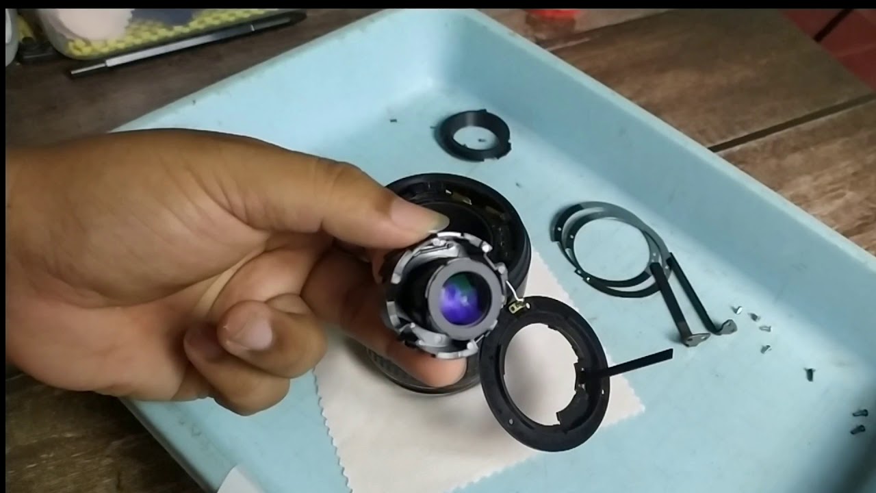 How to clean fungus on nikon 18 55mm Kit lens  (deep cleaning)