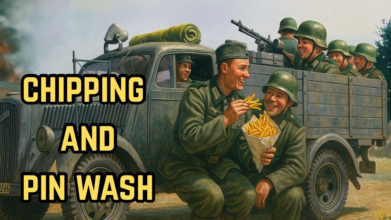 Miniart 1/35 German troop carrier - Part 5 Too many chips??