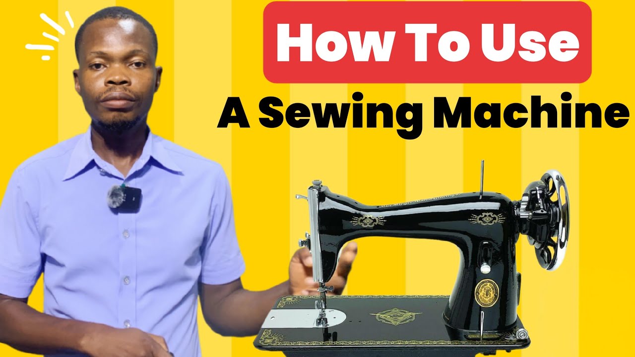 How to use a manual sewing machine