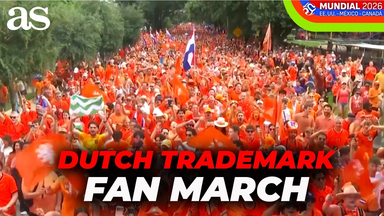 ORANGE ARMY INVADES HOUSTON! DUTCH FANS PARTY before WORLD CUP CLASH vs SWEDEN