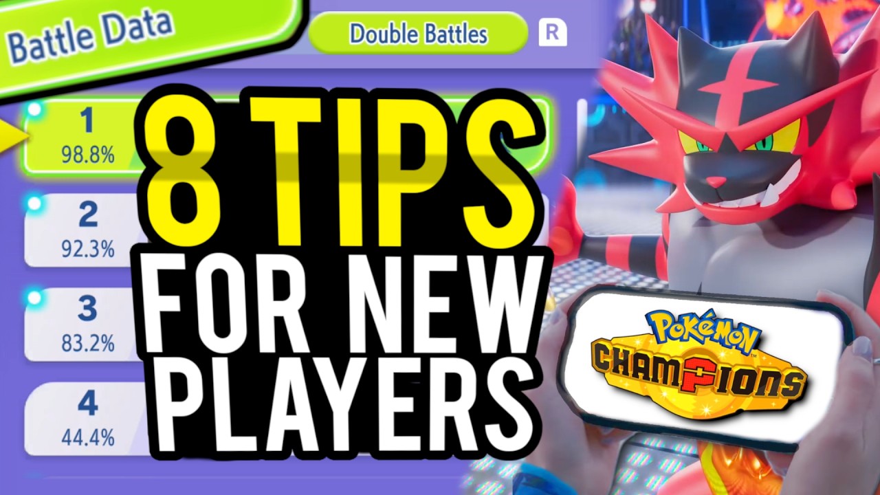 8 ВАЖНЫХ СОВЕТОВ для Pok&eacute;mon Champions