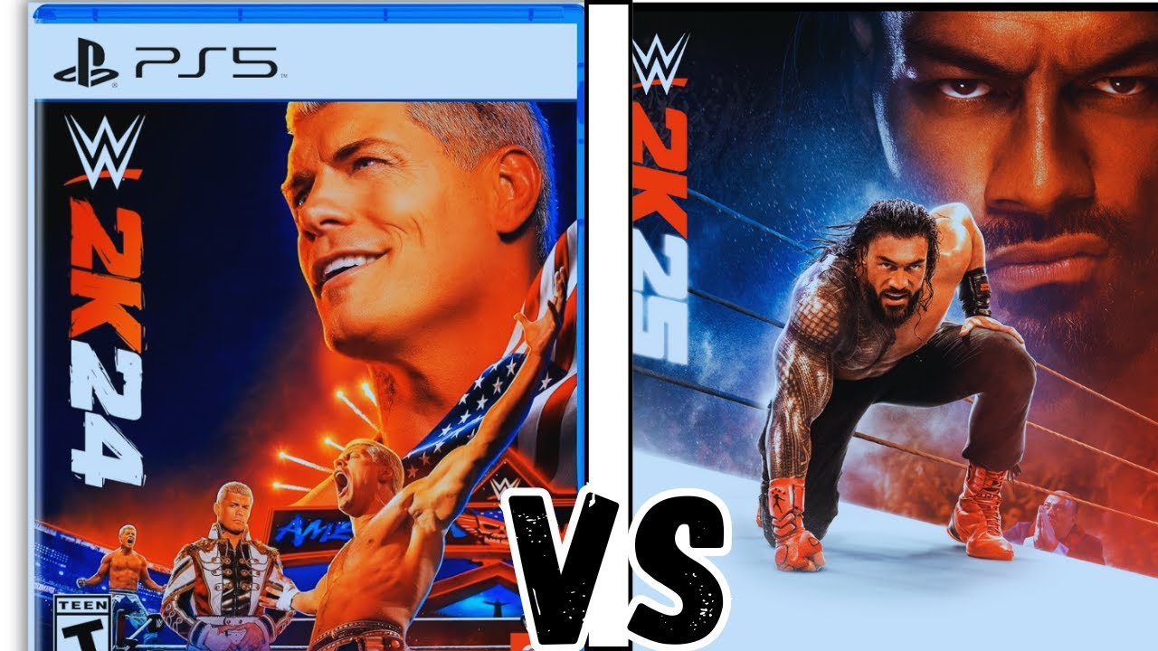 WWE 2K24 VS WWE 2K25 WHICH GAME IS BETTER!!(OUTSTANDING)