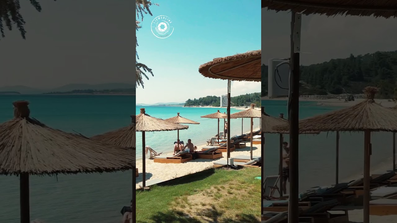 Kalogria Beach | Spiaggia Libera | Halkidiki | Sithonia #shorts