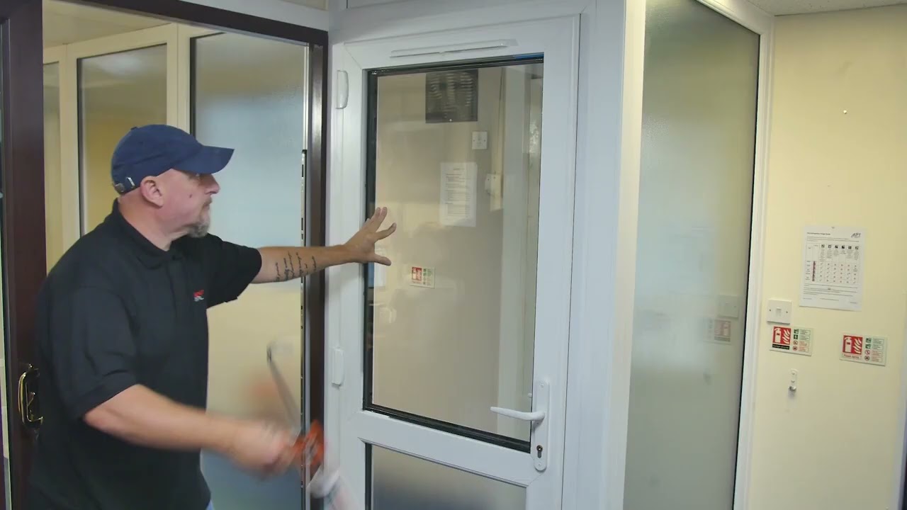 How to Toe and Heel a PVCu Door