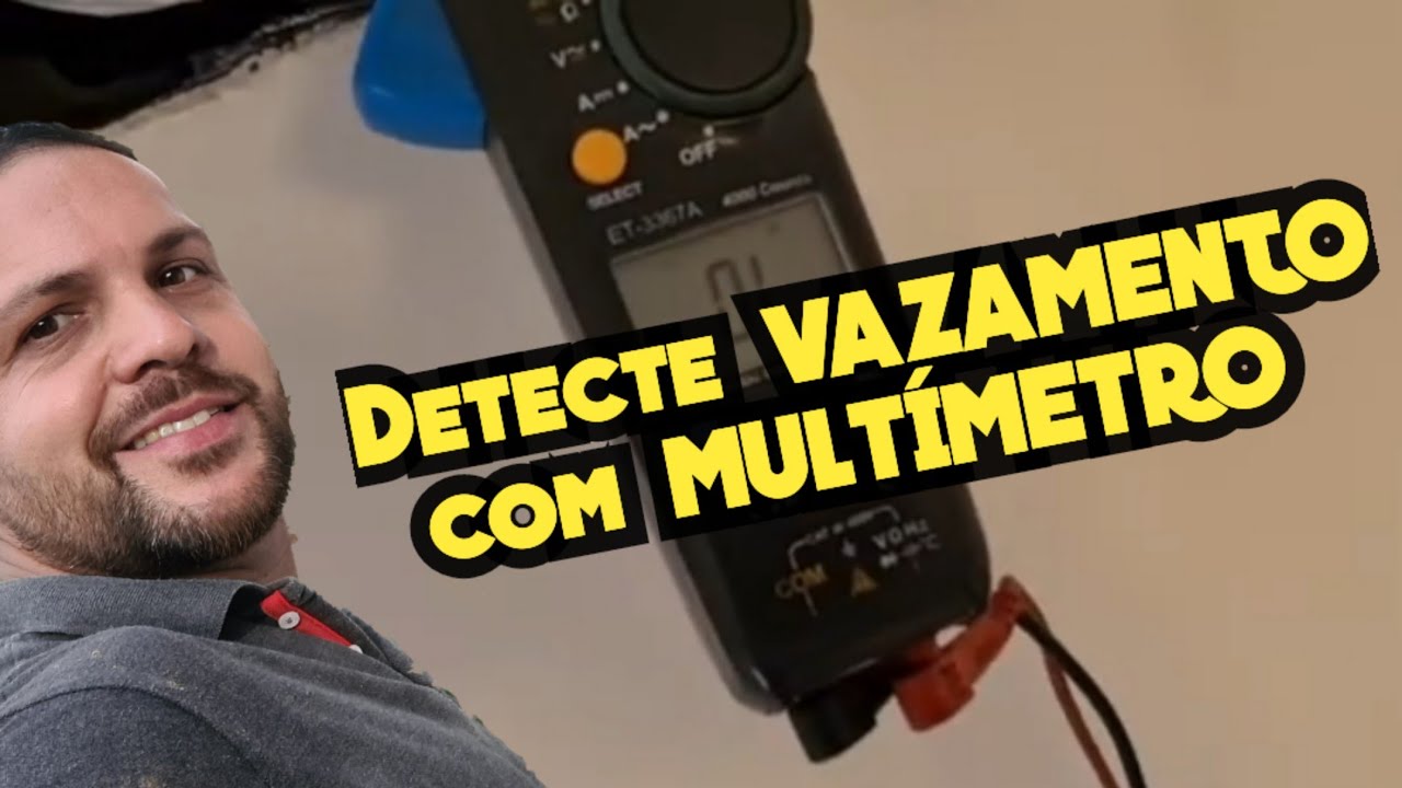 Detecte possíveis pontos de vazamento de fluído (gás) com 