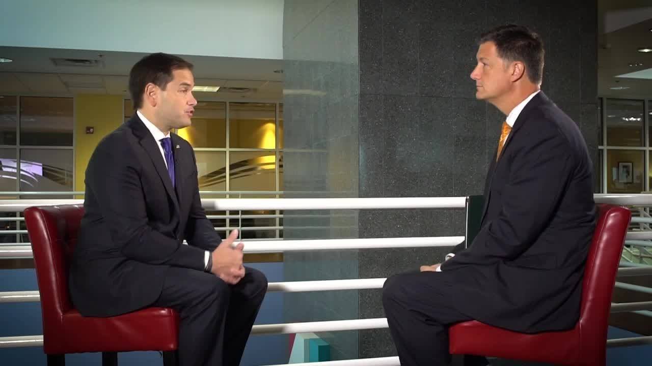 Senator Marco Rubio talks about hurricane preparations