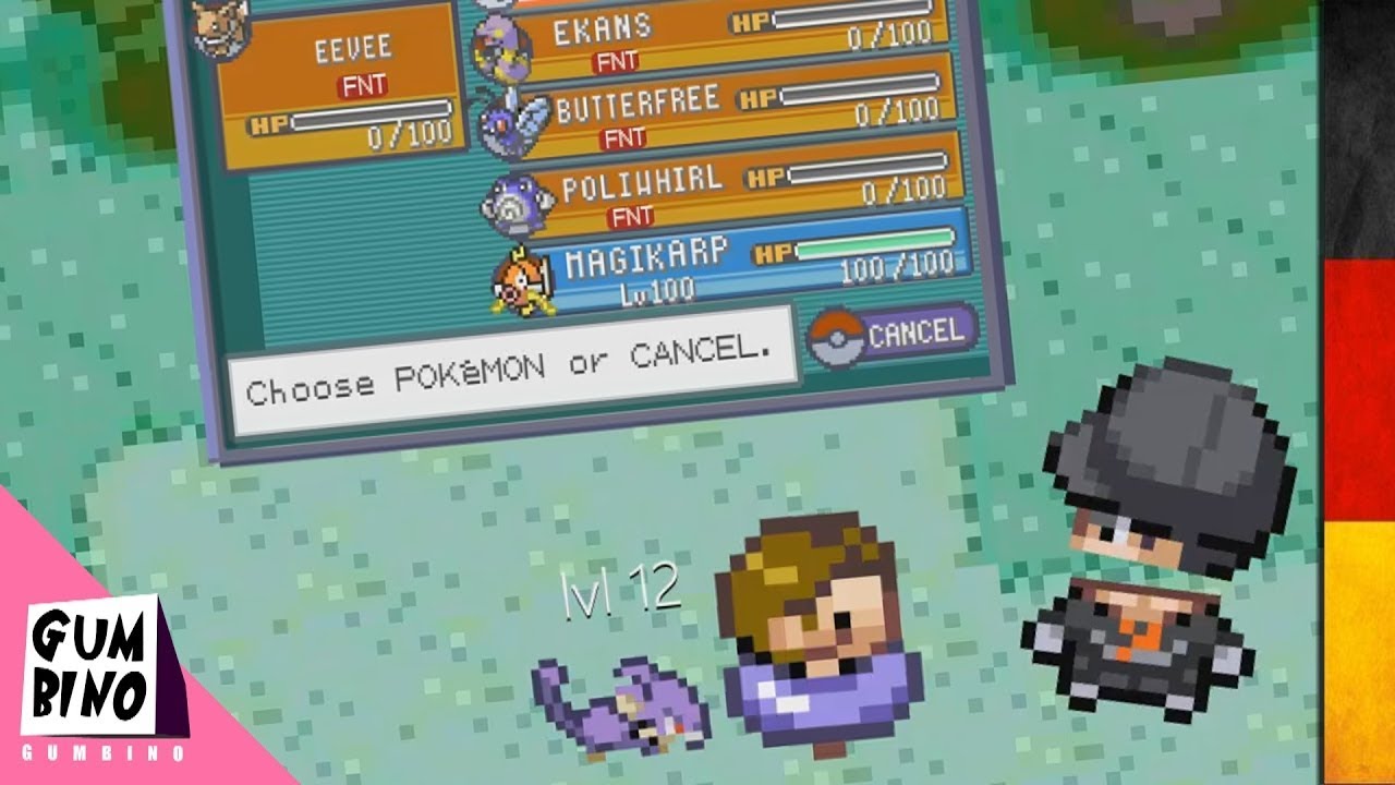 Wenn KARPARDOR dein letztes Pok&eacute;mon ist (Pokemon Parodie deutsch Fandub)