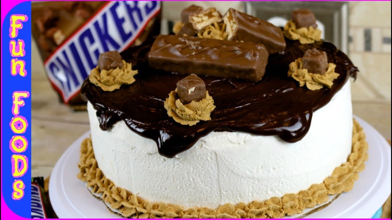 Snickers Ice Cream Cake | How to Make this Homemade Snicker Ice Cream Cake
