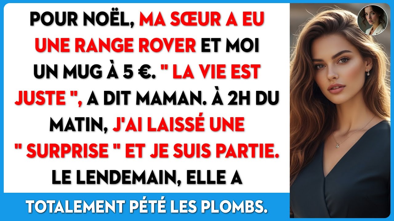 Ma sœur a eu une Range Rover, moi un mug. Le lendemain, ma mère a pété les plombs.