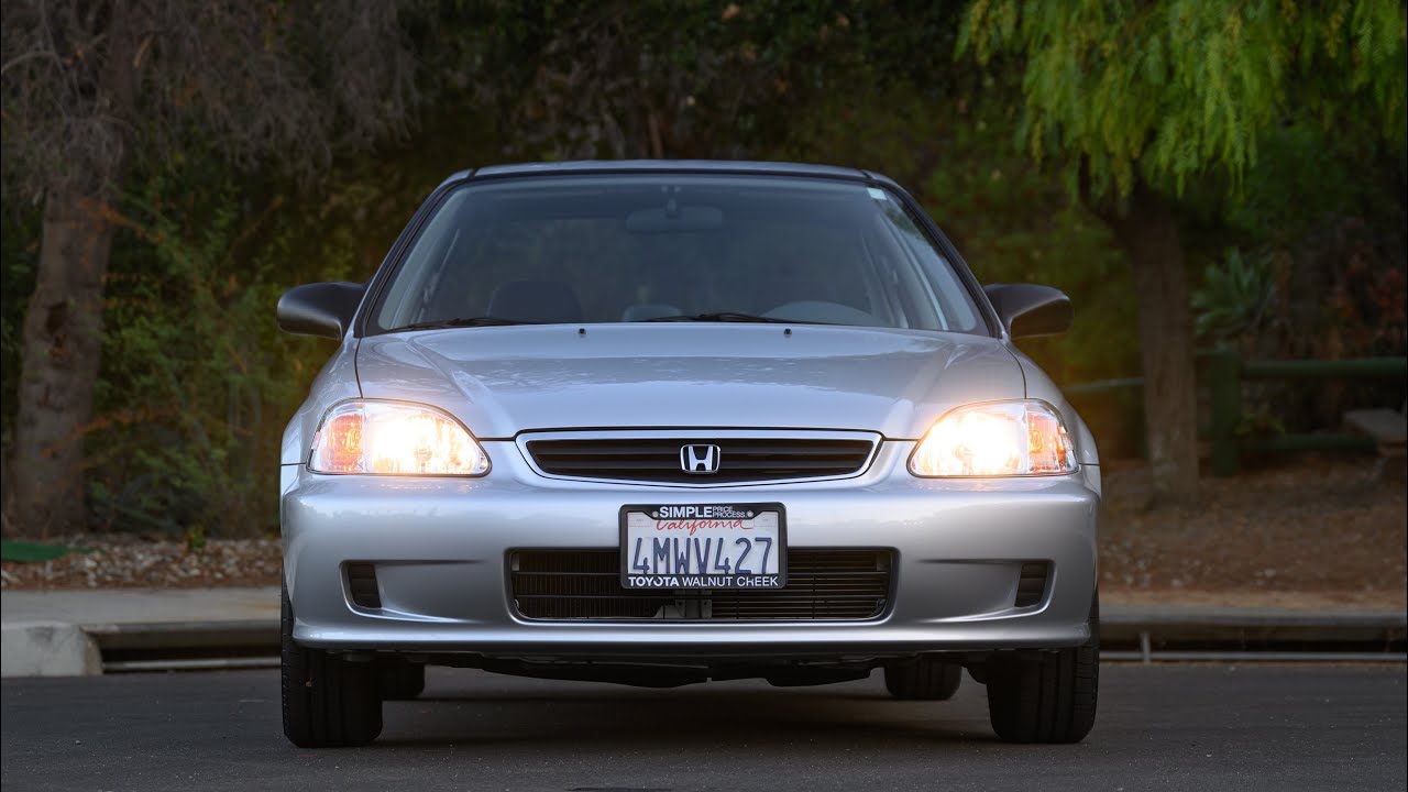 14k- mile, 2000 Honda Civic Cold Start