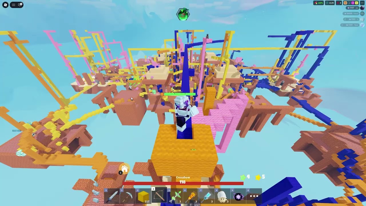 I Got Platinum on My Main Account...! (Roblox Bedwars)