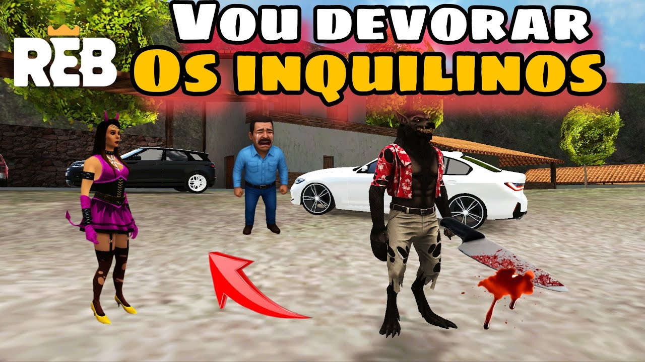 VOU DEVORAR OS INQUILINOS🚨🐺Estou faminto mais chegou a janta aqui.