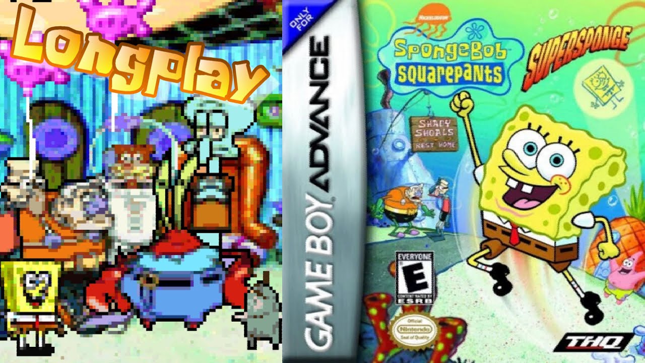 SpongeBob SuperSponge (GBA) - Longplay | 100% [4K]
