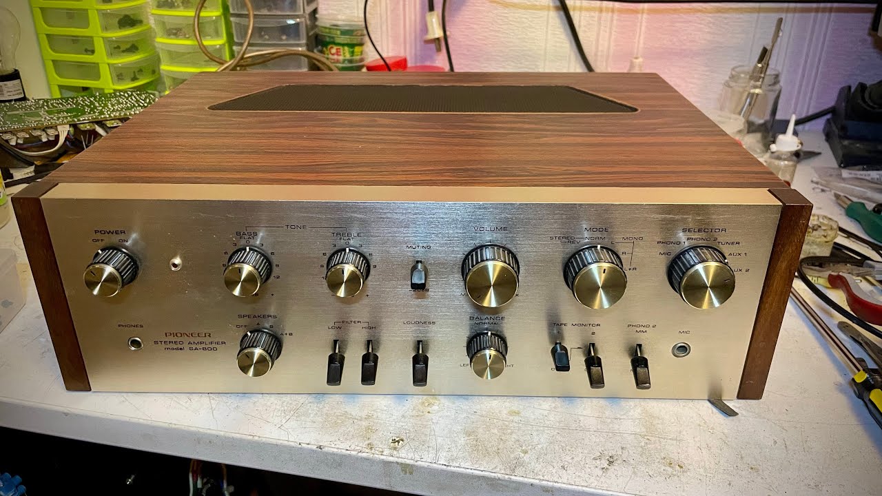 Pioneer SA-800 профилактика