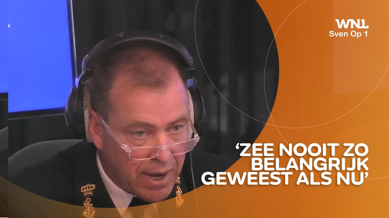 Commandant Zeestrijdkrachten René Tas: belang veiligheid zee wordt steeds groter