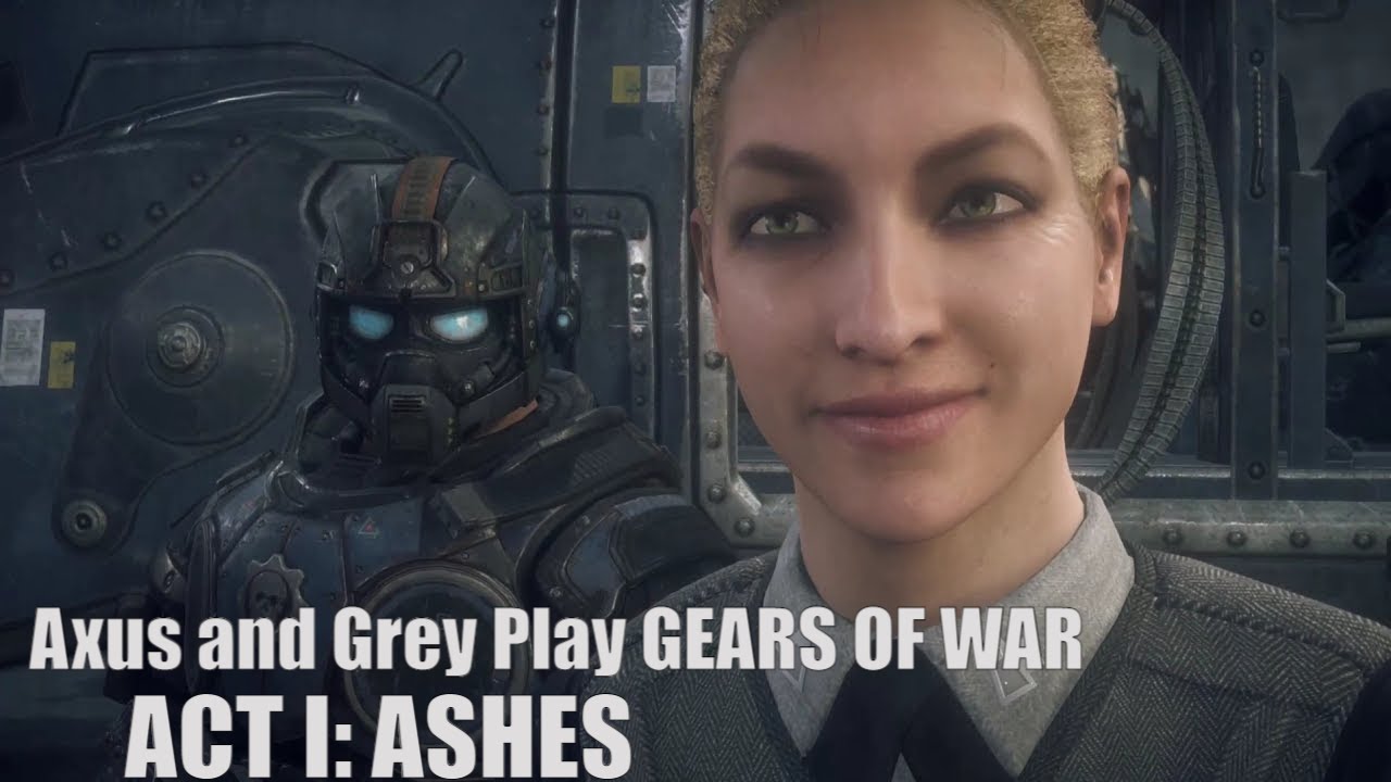 Axus and Grey Play Gears of War Ultimate Edition - ACT I: ASHES