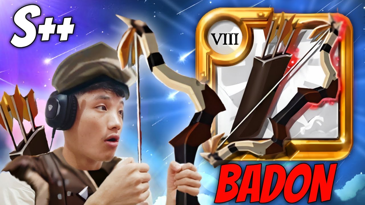 BOW 🏹 of BADON S++ Weapon For Solo PvP | Black Zone - Albion online