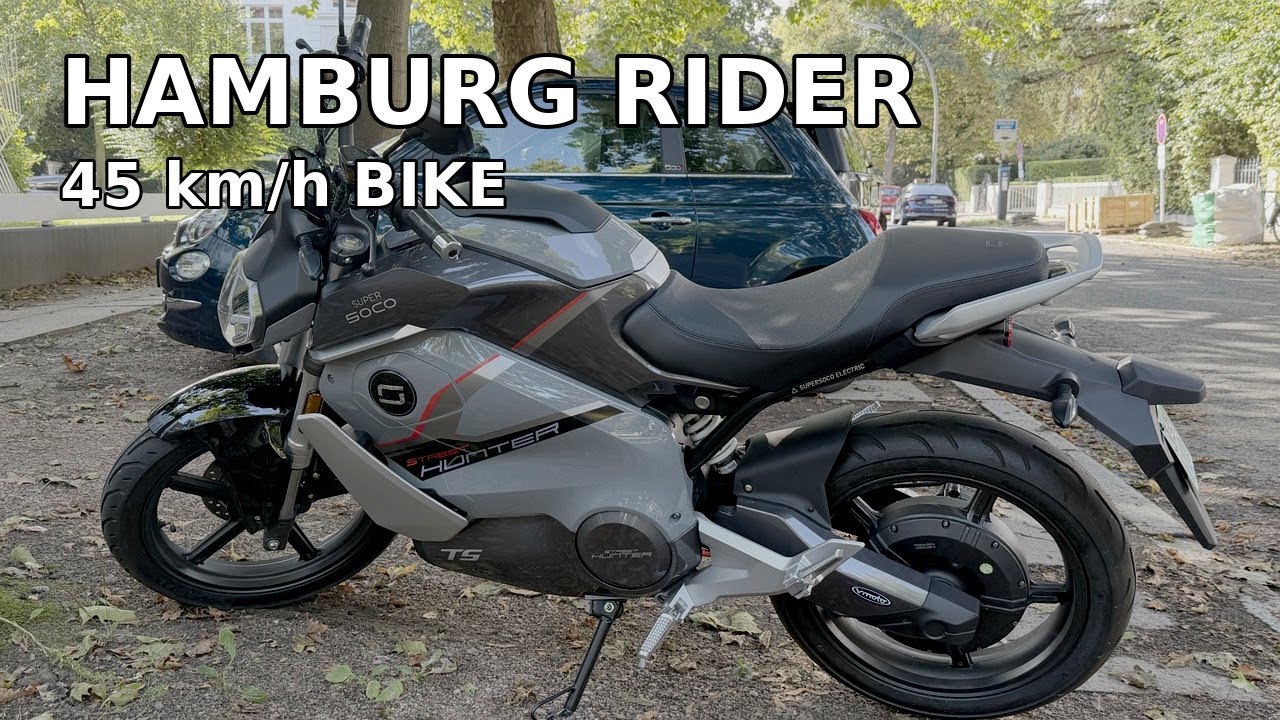 Super Soco Street Hunter - Neues Motorrad - Infovideo folgt bald.