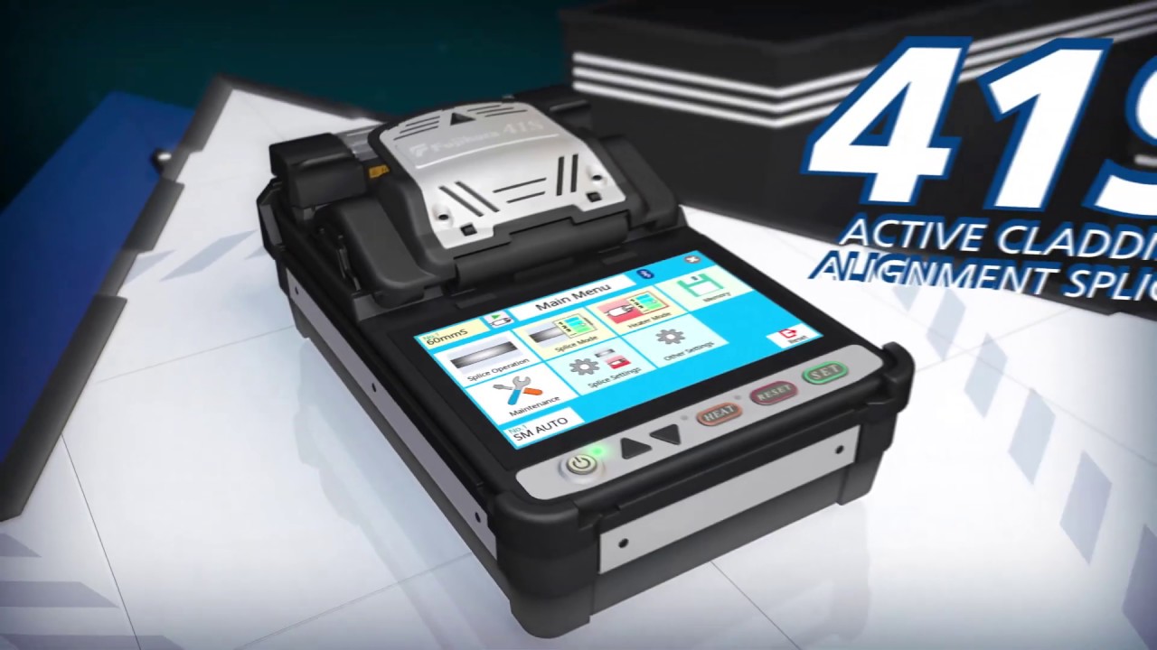 Fujikura 41S Splicer with Bluetooth Enabled CT50 Fiber Cleaver
