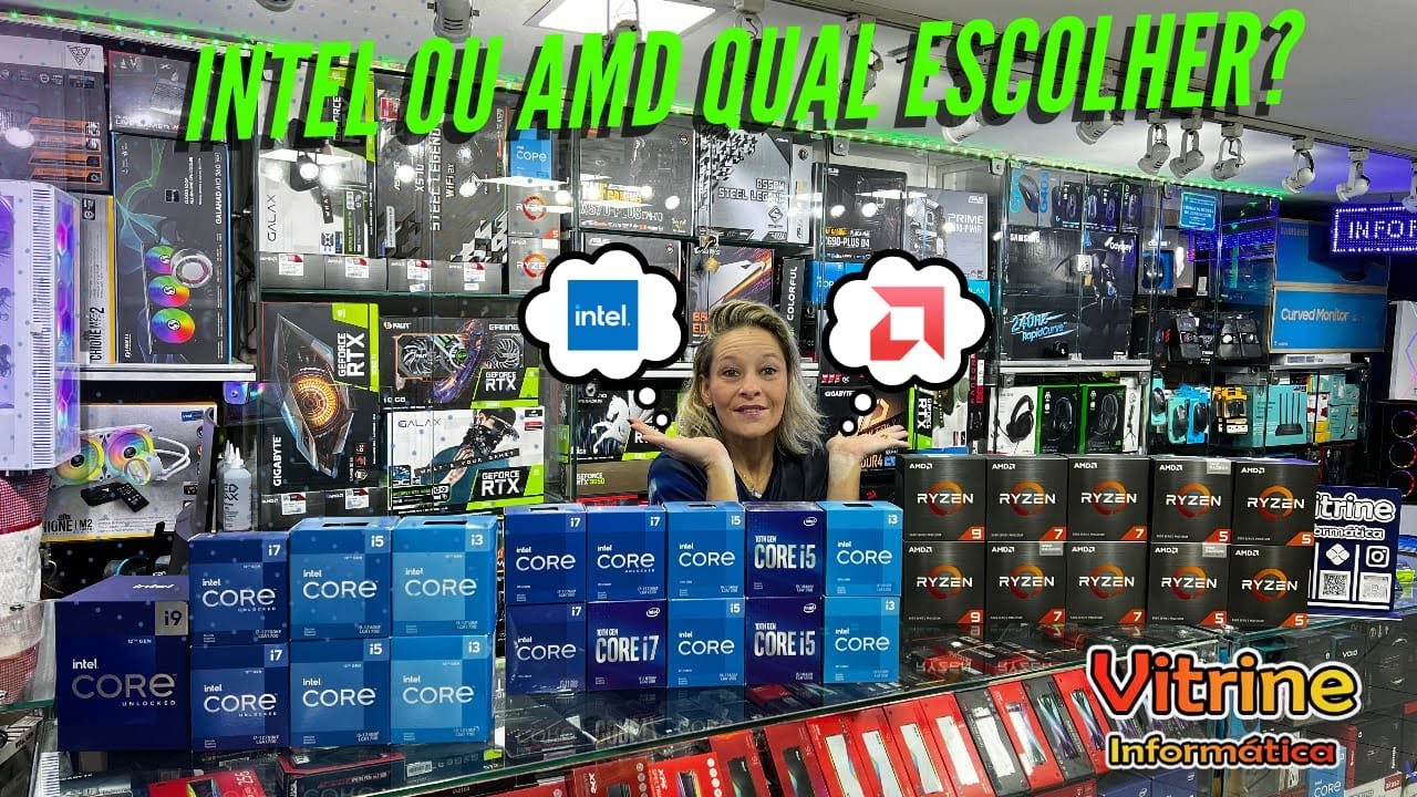 INTEL OU AMD QUAL ESCOLHER?