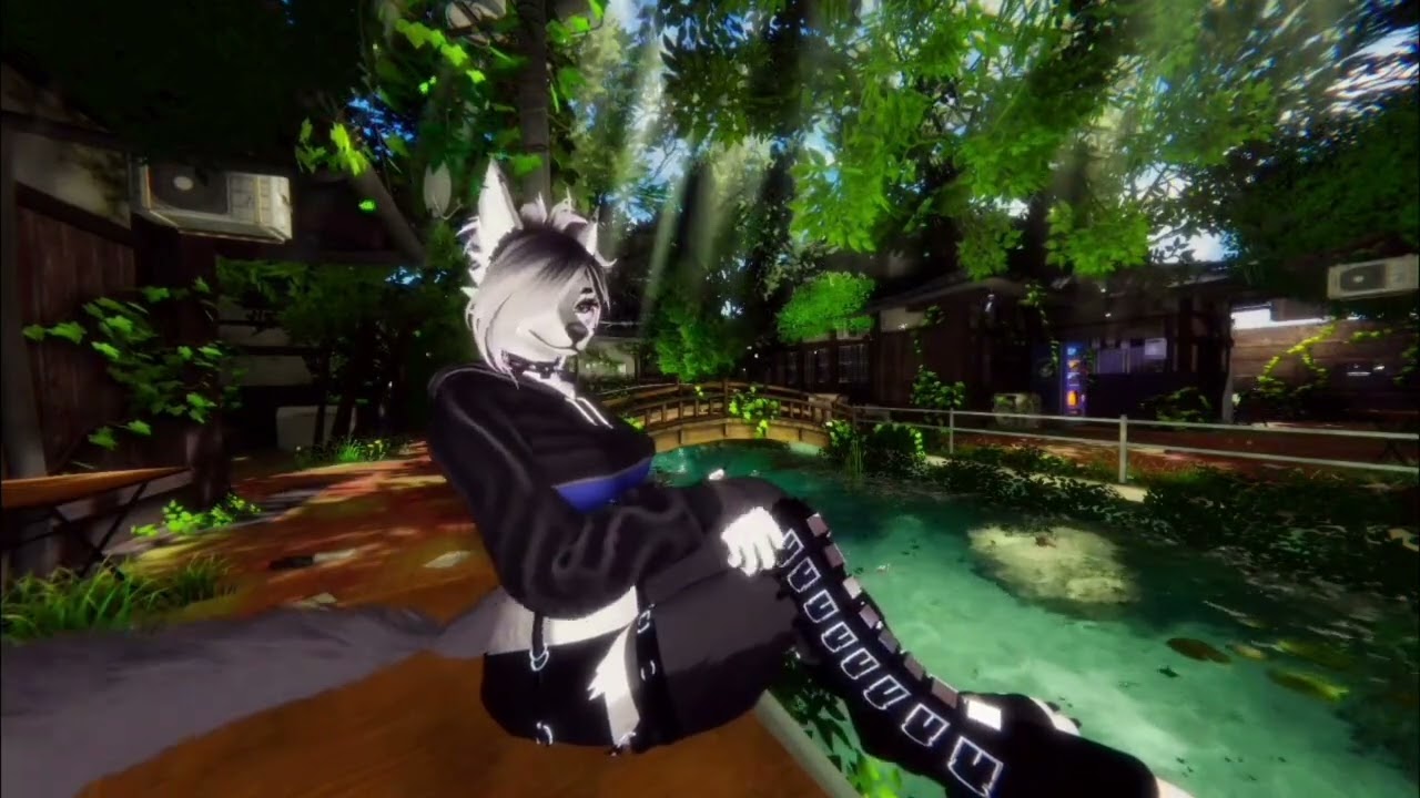 A little relaxing place on vrchat I found