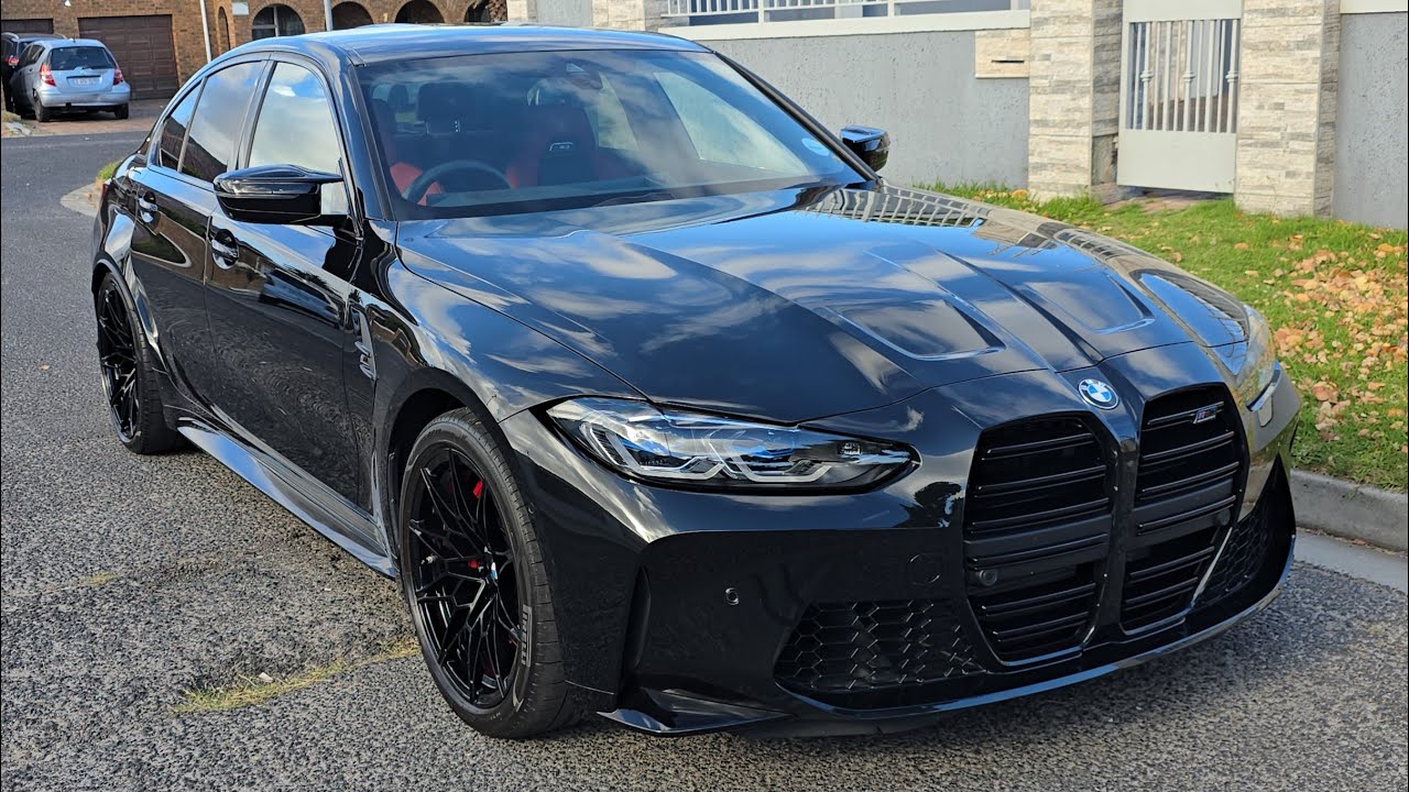 BMW M3 G80 - Paint Correction & Ceramic Coating. Wheels off Decon & polish, wheel & Caliper Coating